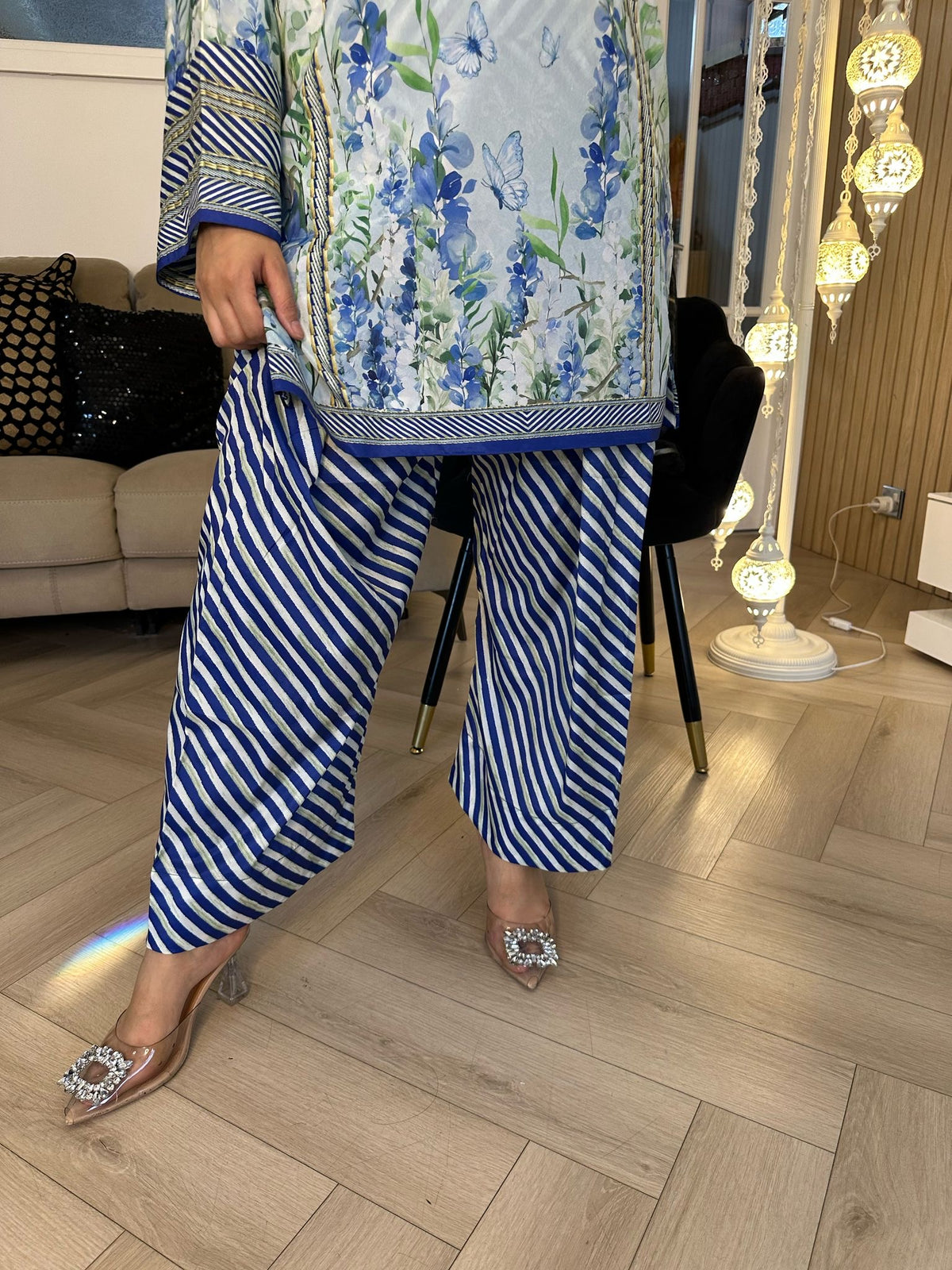 Designer By Ally’s Silk 2pc Co-Ord D1-C