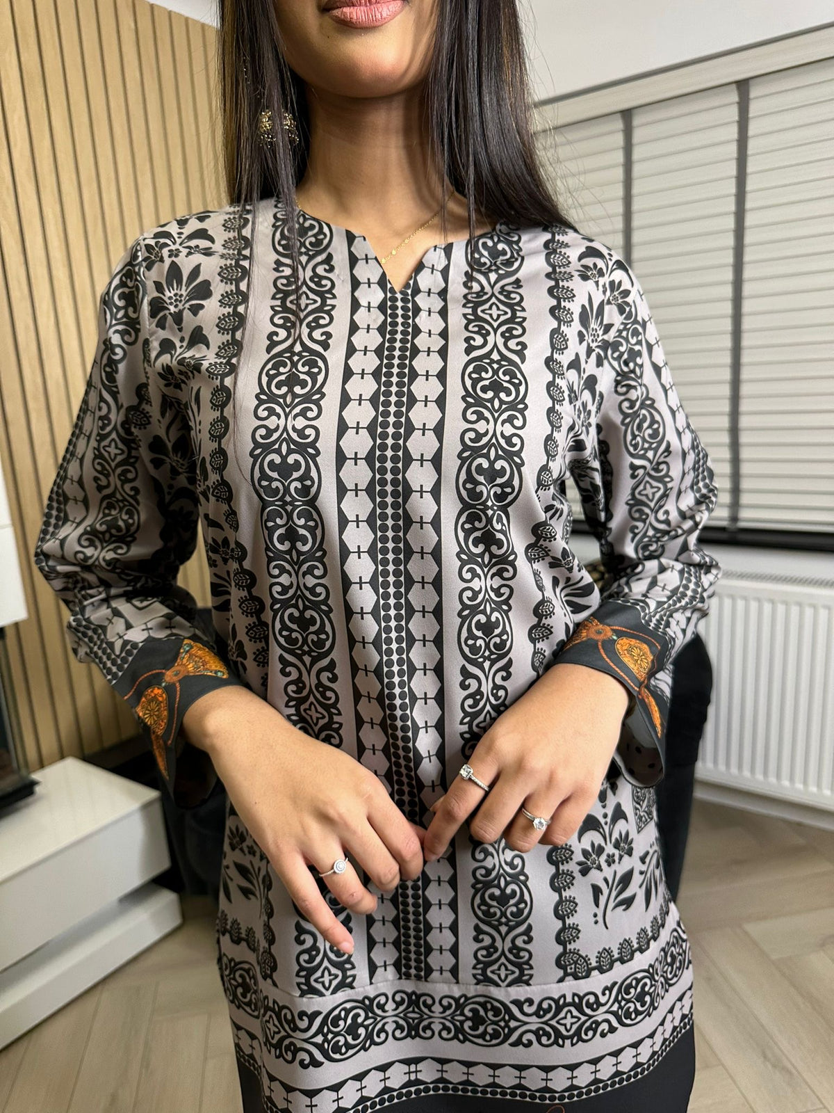 Designer By Raniya Chloé 2pc Silk Co-Ord