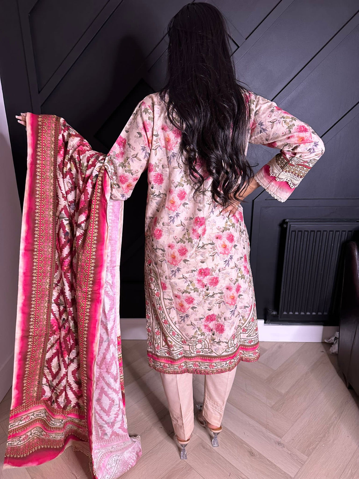 Misha by MauSummery - Pink Digital Floral U2-A1