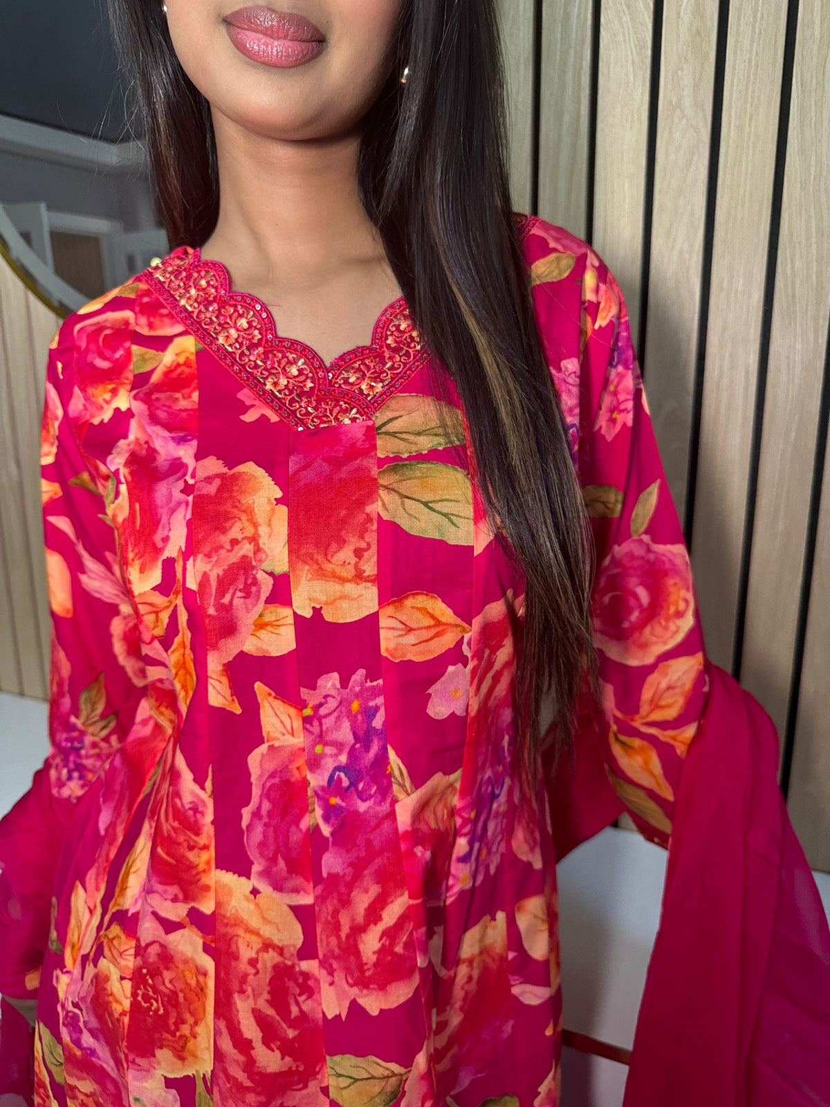 Rana 3pc Indian Cotton Frock