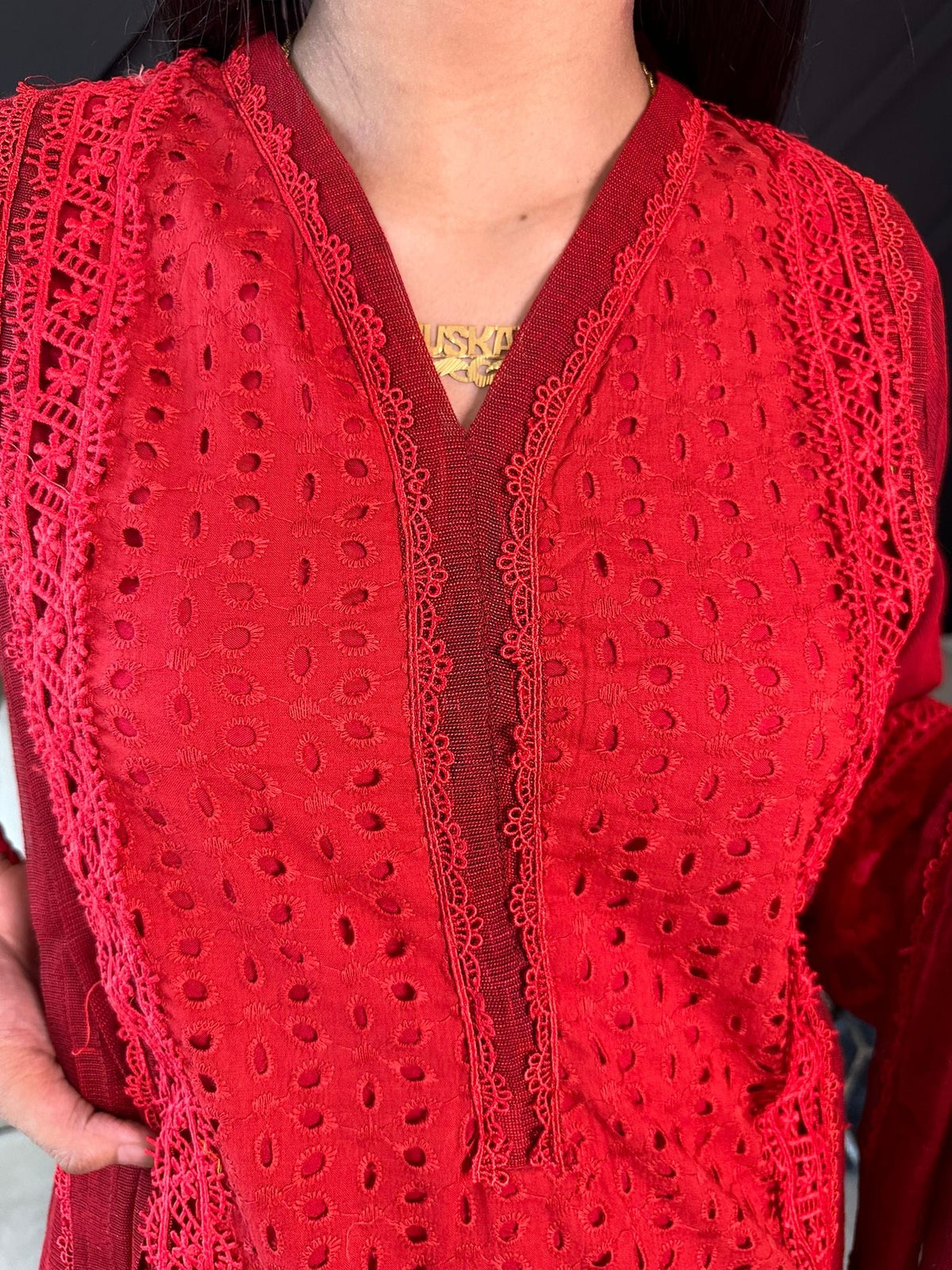 Sakeena 3pc Chikankari Suit U3-C1