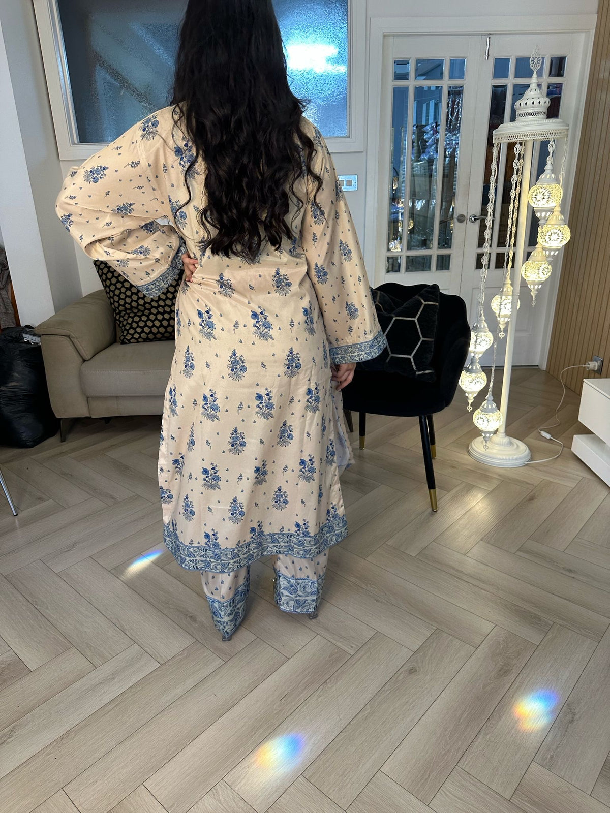 Designer By Ally’s Silk 2pc Co-Ord D1-C