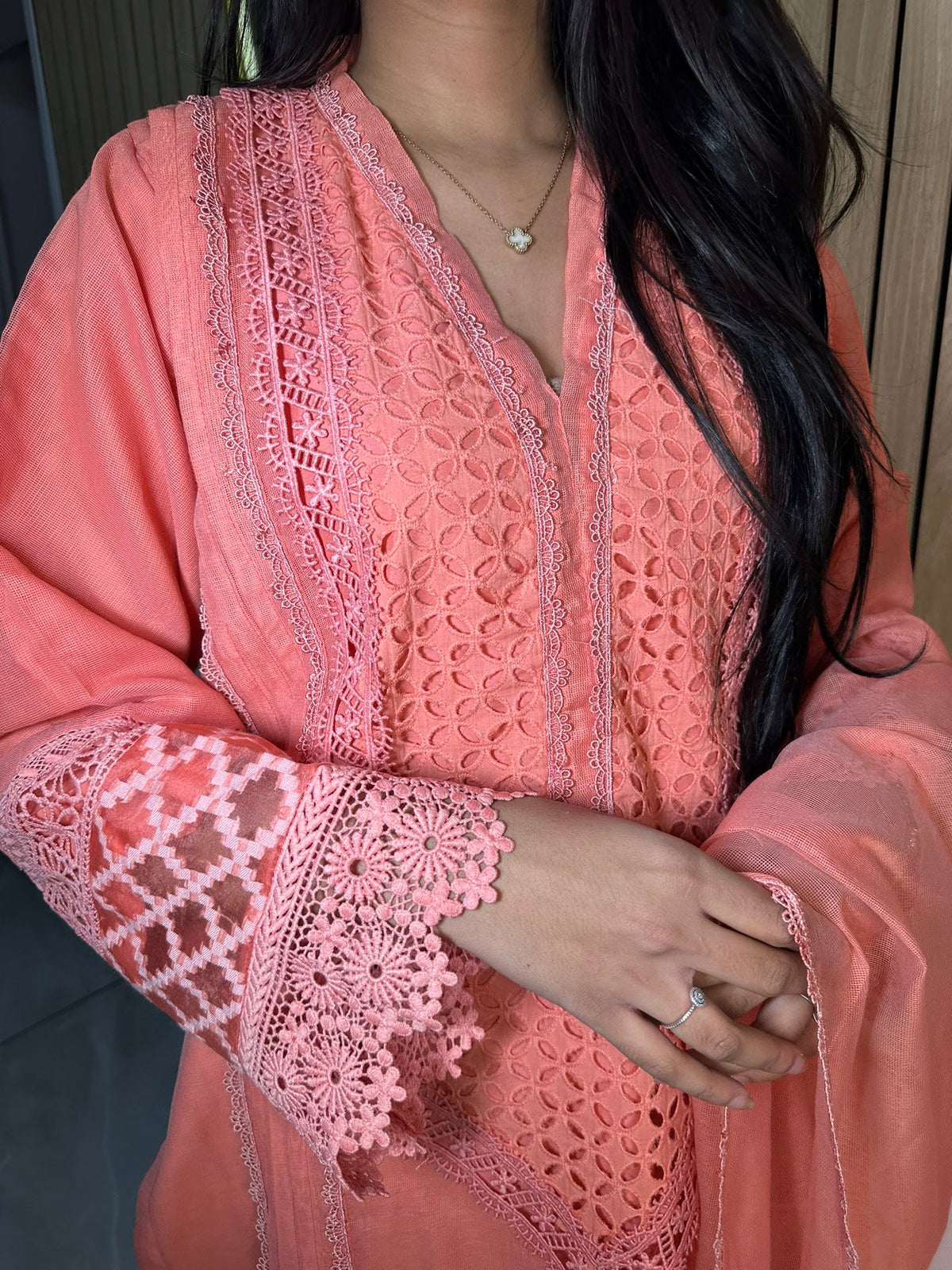 Sakeena 3pc Chikankari Suit U3-C1