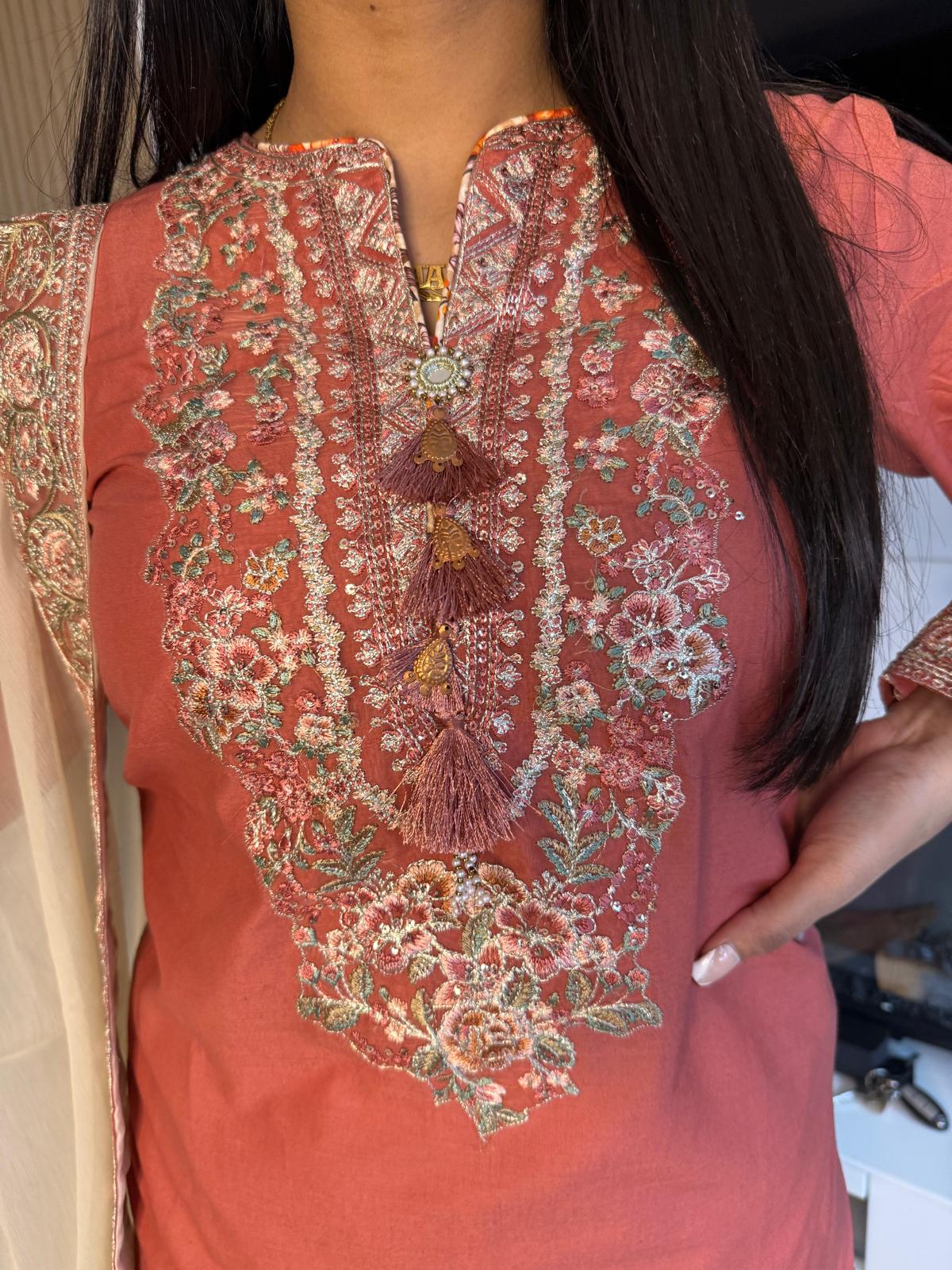 Gulnaar 3pc Summer Suits by Heera