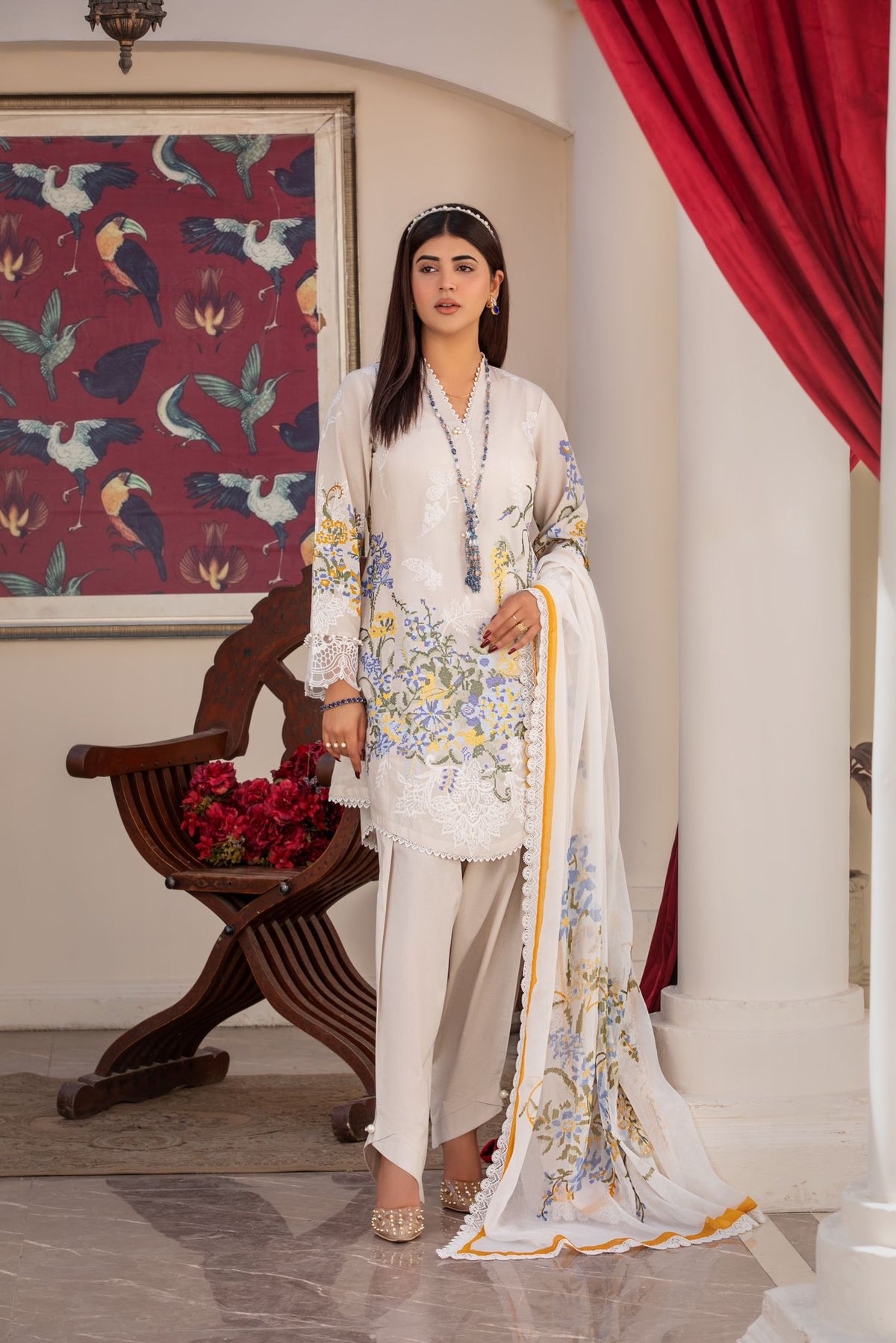 Heera’s Eid 2024 - Light Beige