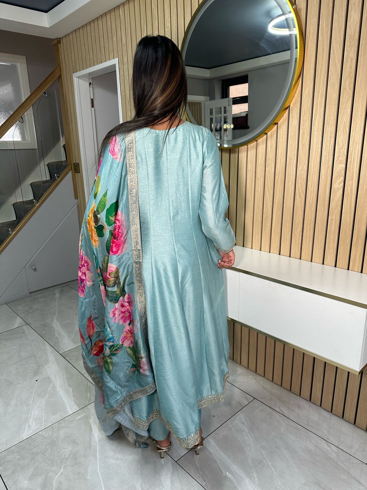 Jasmine 3pc Indian Silk Dress