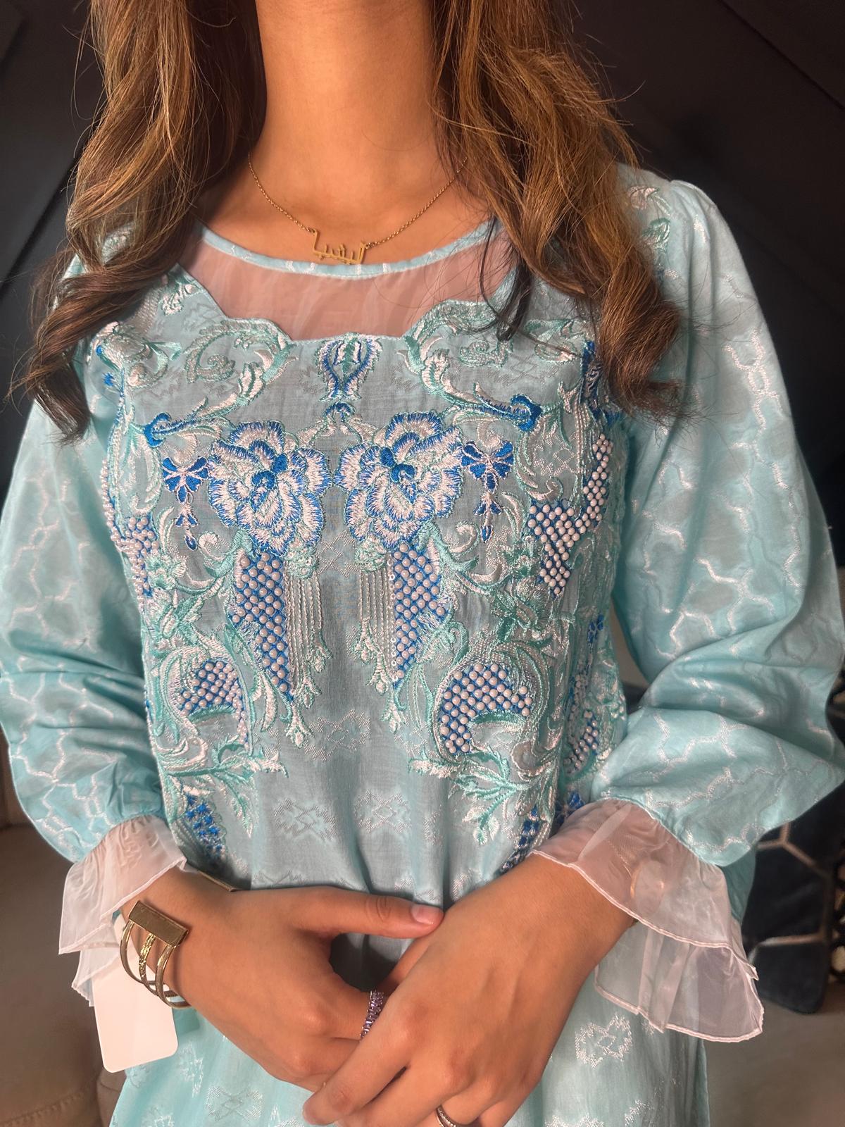 Sale Kurta - Sky Blue