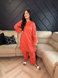 Asim Jofa 2 Piece - Coral U5-A3