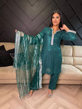 Kareena Sequin Suit  - Green