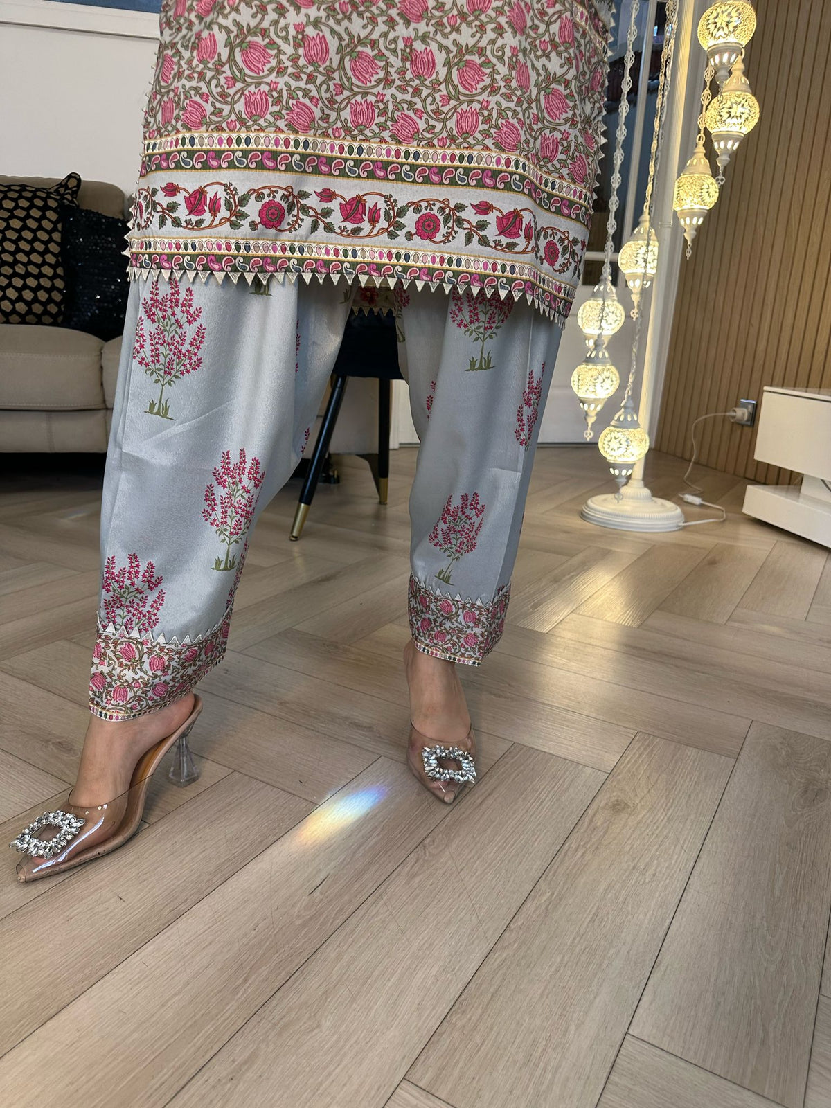 Designer By Ally’s Silk 2pc Co-Ord D1-C