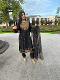 Hoorain by Heera Designer - Black