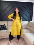 Asim Jofa Kurta - Yellow