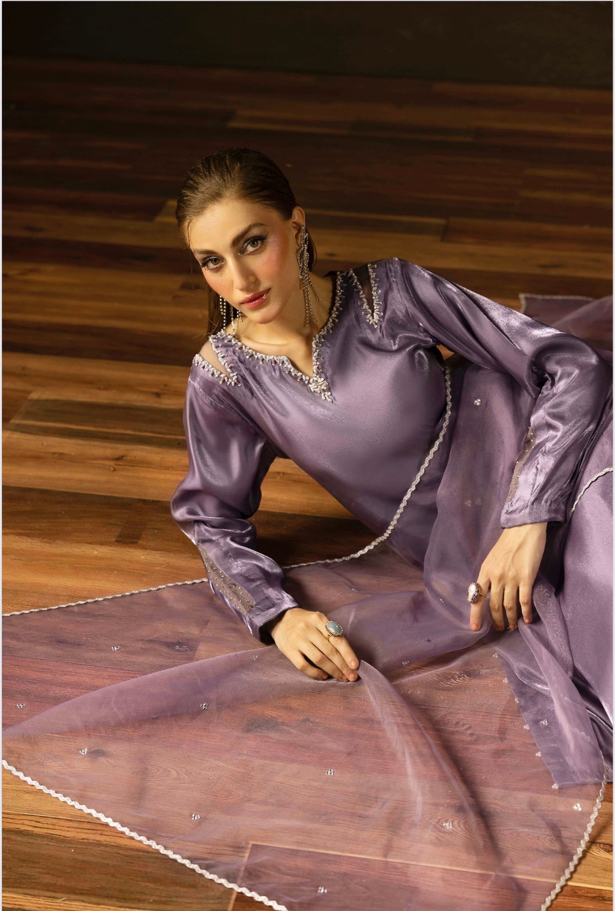Designer By Ally’s 3pc Luxury Silk U3-E5