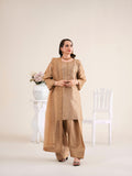 Chaandni Luxury 3pc Raw Silk Suits with Organza Scarf U4-B5