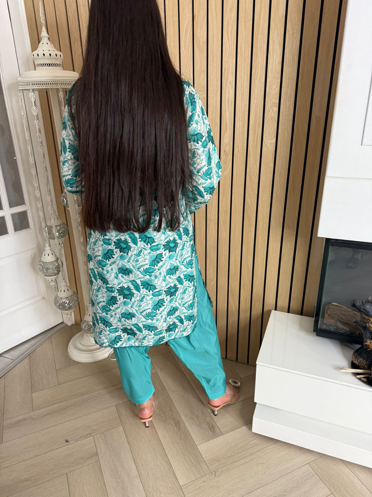 Asma Floral 2pc Co-Ord With Shalwar