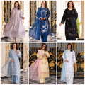 Halina 3pc Cotton Chikankari Suits by Raniya