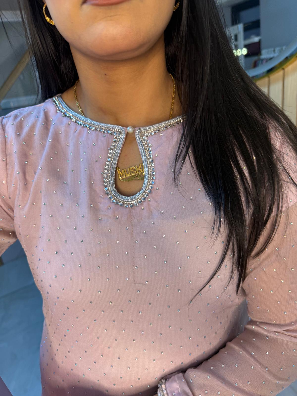 Leema 3pc Gem Embelished Suit
