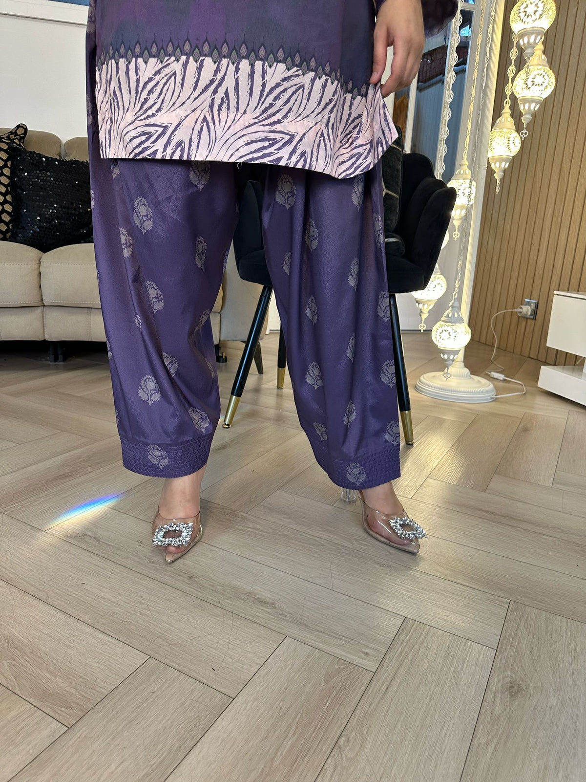 Designer By Ally’s Silk 2pc Co-Ord D1-C