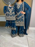 Sally Mother & Daughter Fancy Gharara U2-G3/G4/F3/F4