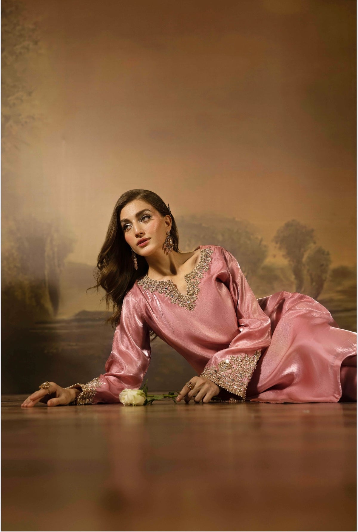 Designer By Ally’s 3pc Luxury Silk U3-E5