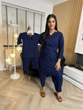 Leela M&D Shalwar-Navy D3-A3