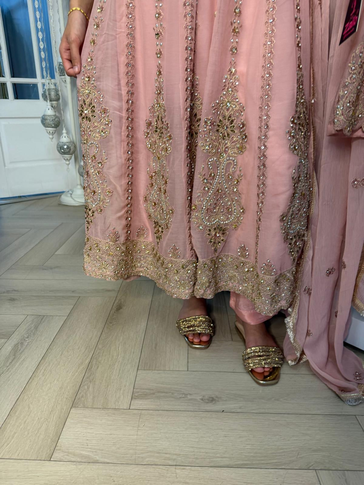 Felisha 3pc Mother & Daughter Frock