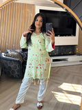 Sale Kurta - Mint