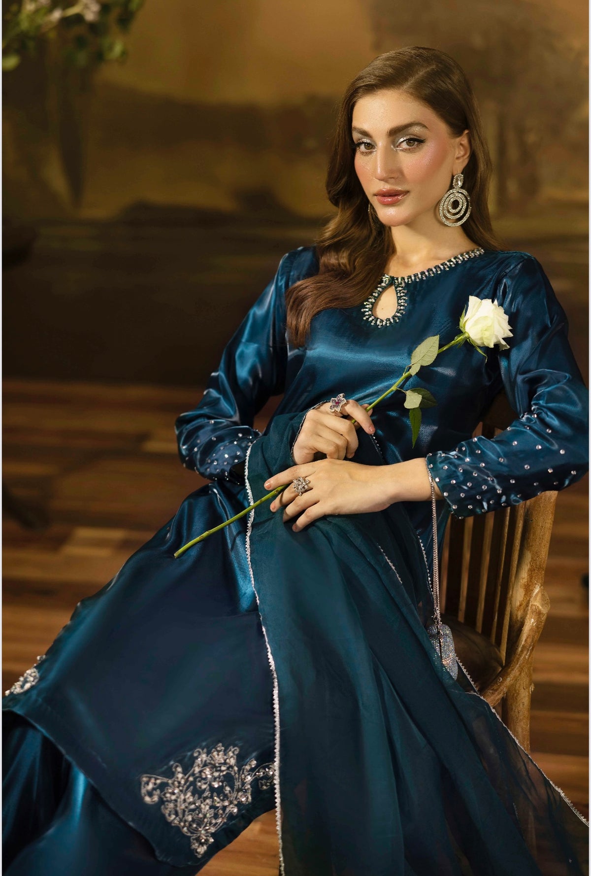 Designer By Ally’s 3pc Luxury Silk U3-E5