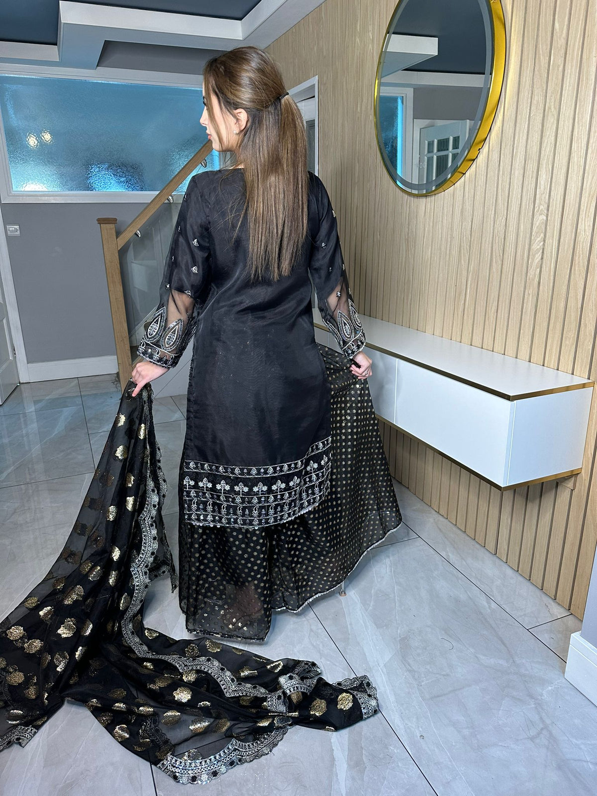 Amaya by Raniya Designer - Black