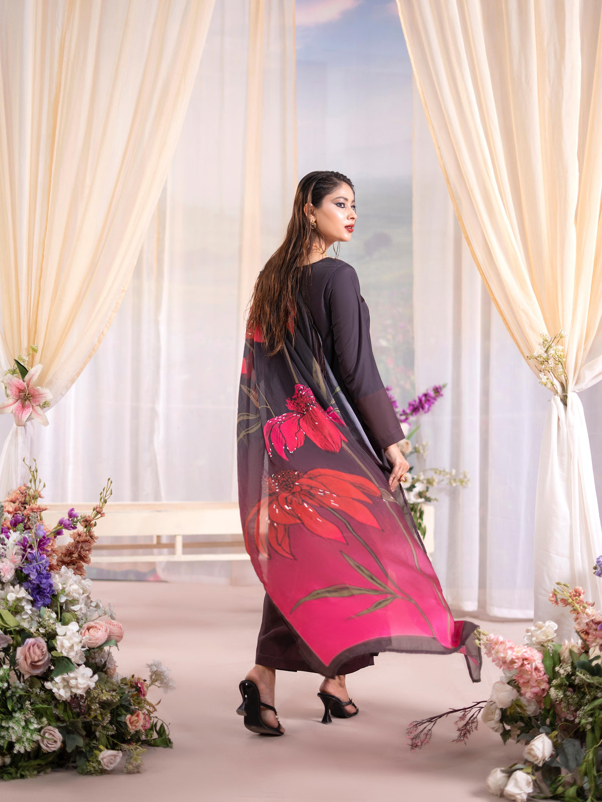 Neha 3pc Grip Silk Suits  By Raniya