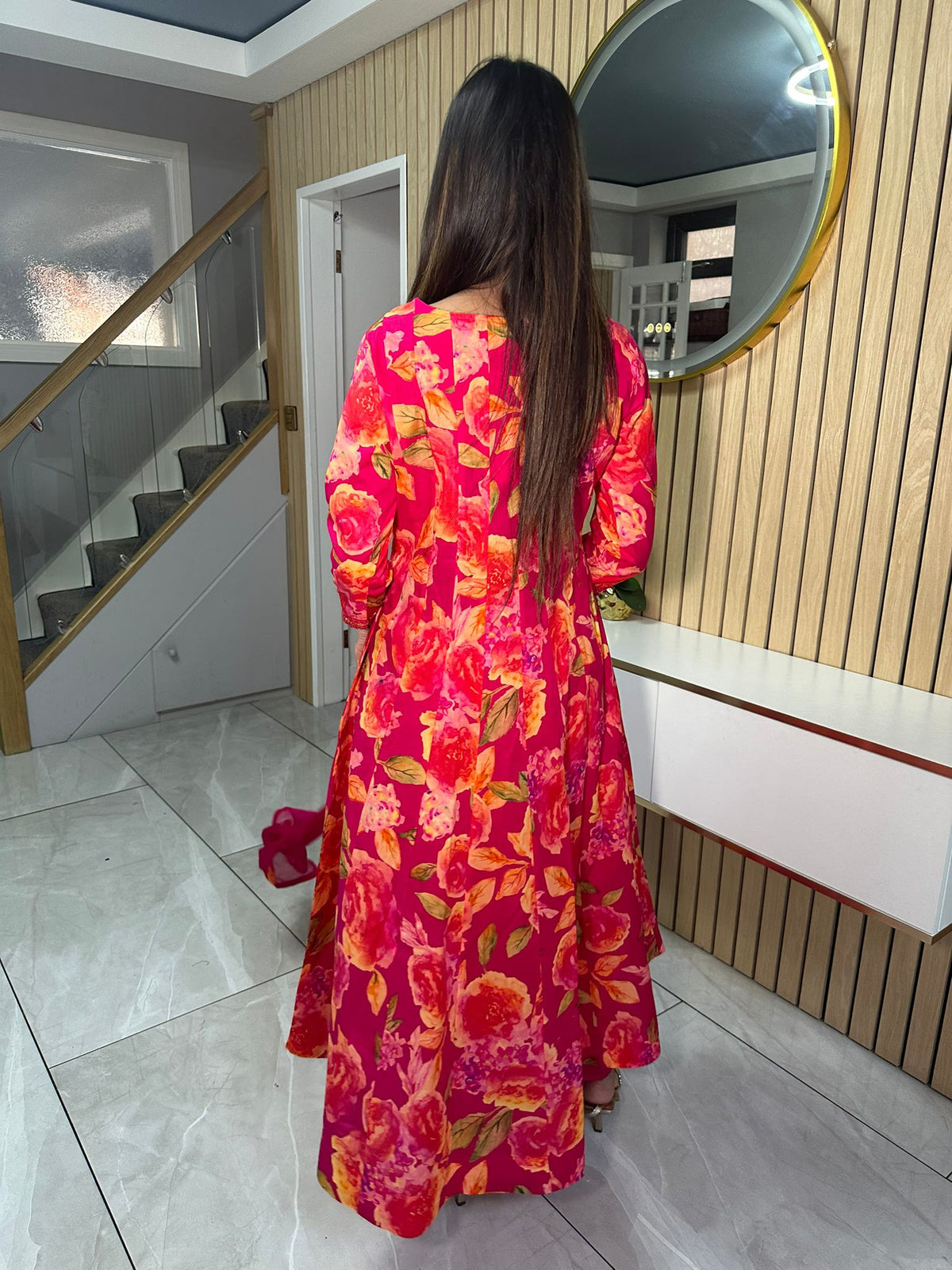 Rana 3pc Indian Cotton Frock