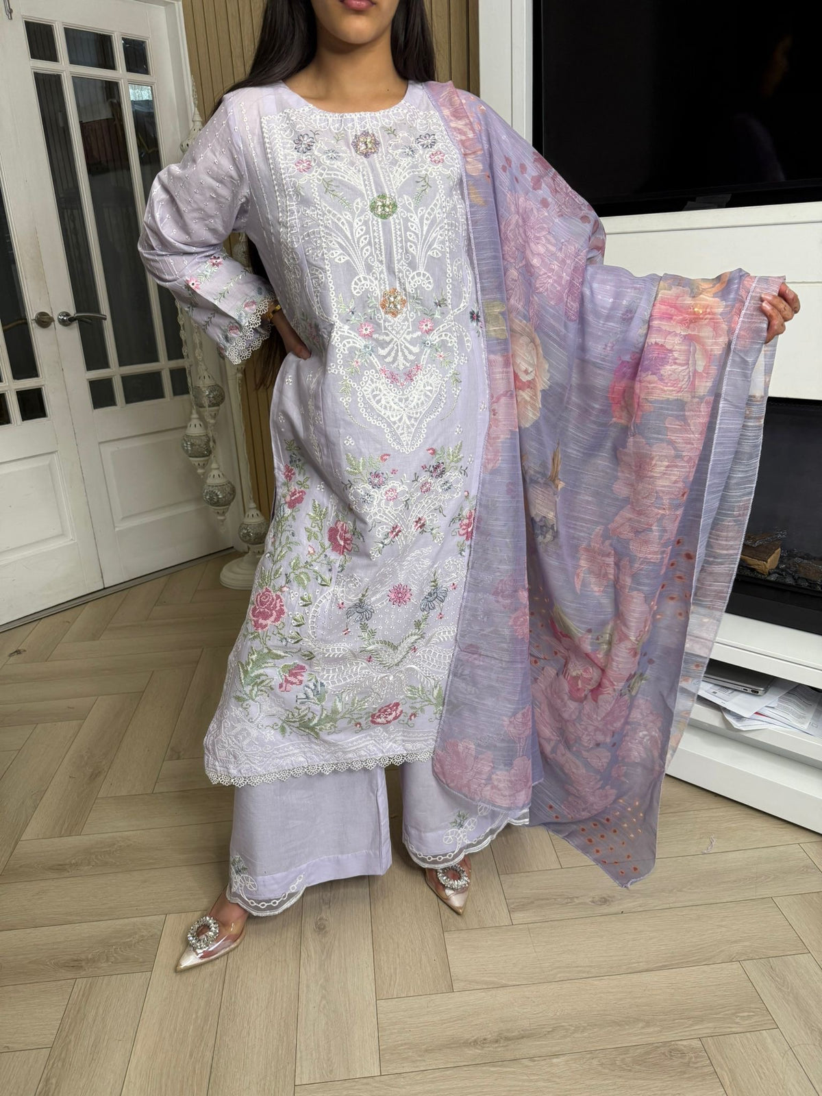 Gulnaar 3pc Summer Suits by Heera