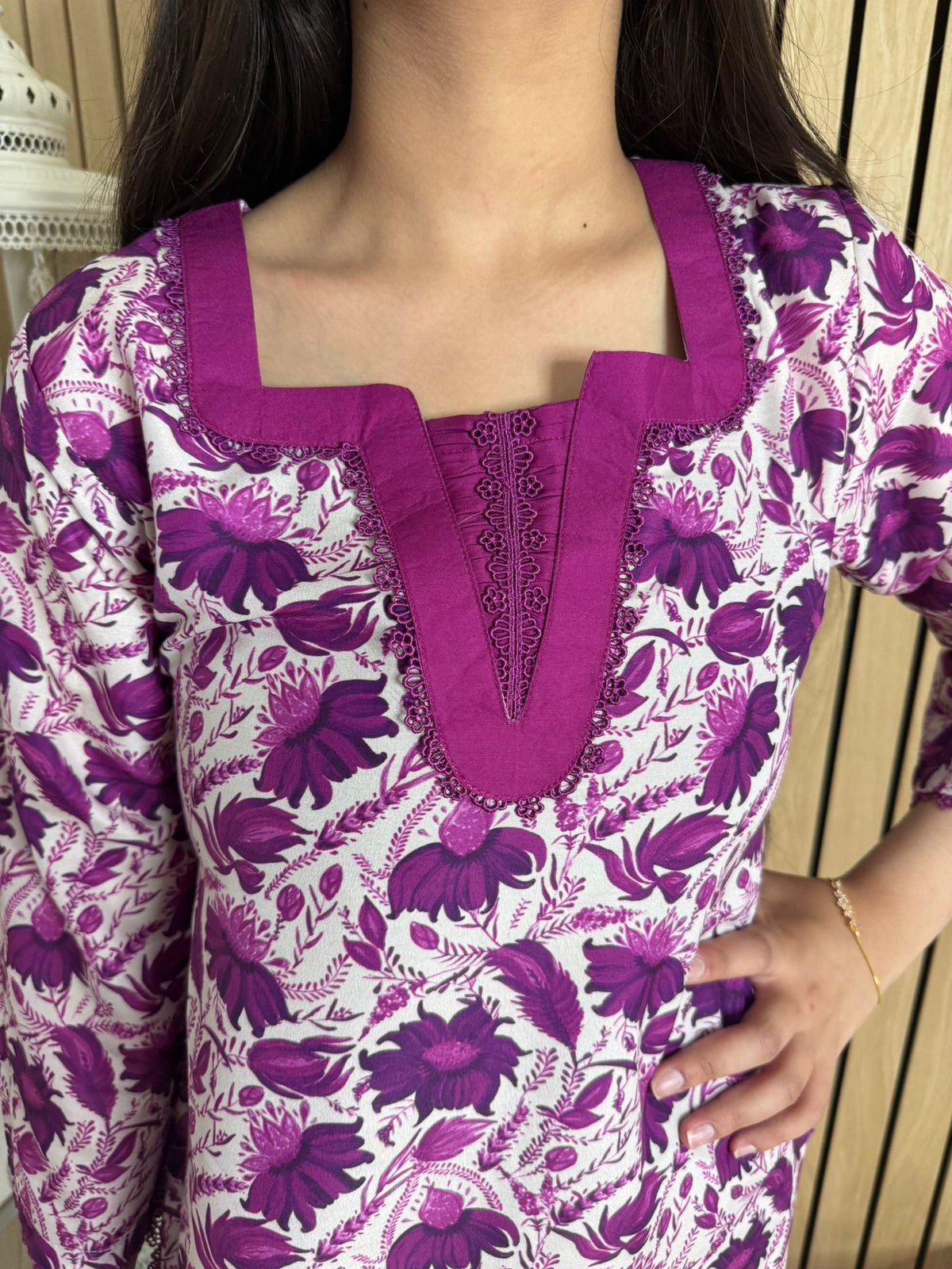 Asma Floral 2pc Co-Ord With Shalwar