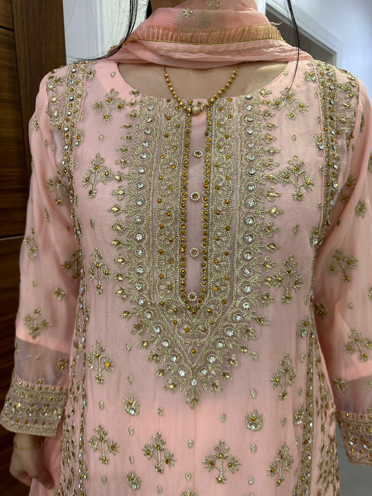 Sabah 3pc Mother & Daughter Gharara