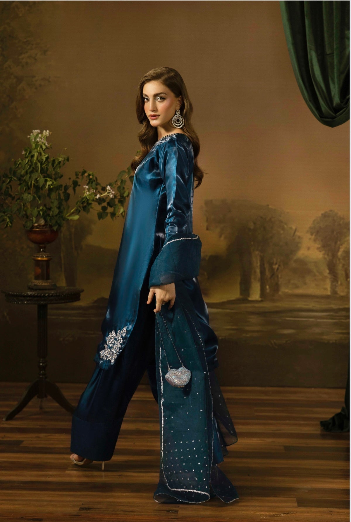 Designer By Ally’s 3pc Luxury Silk U3-E5