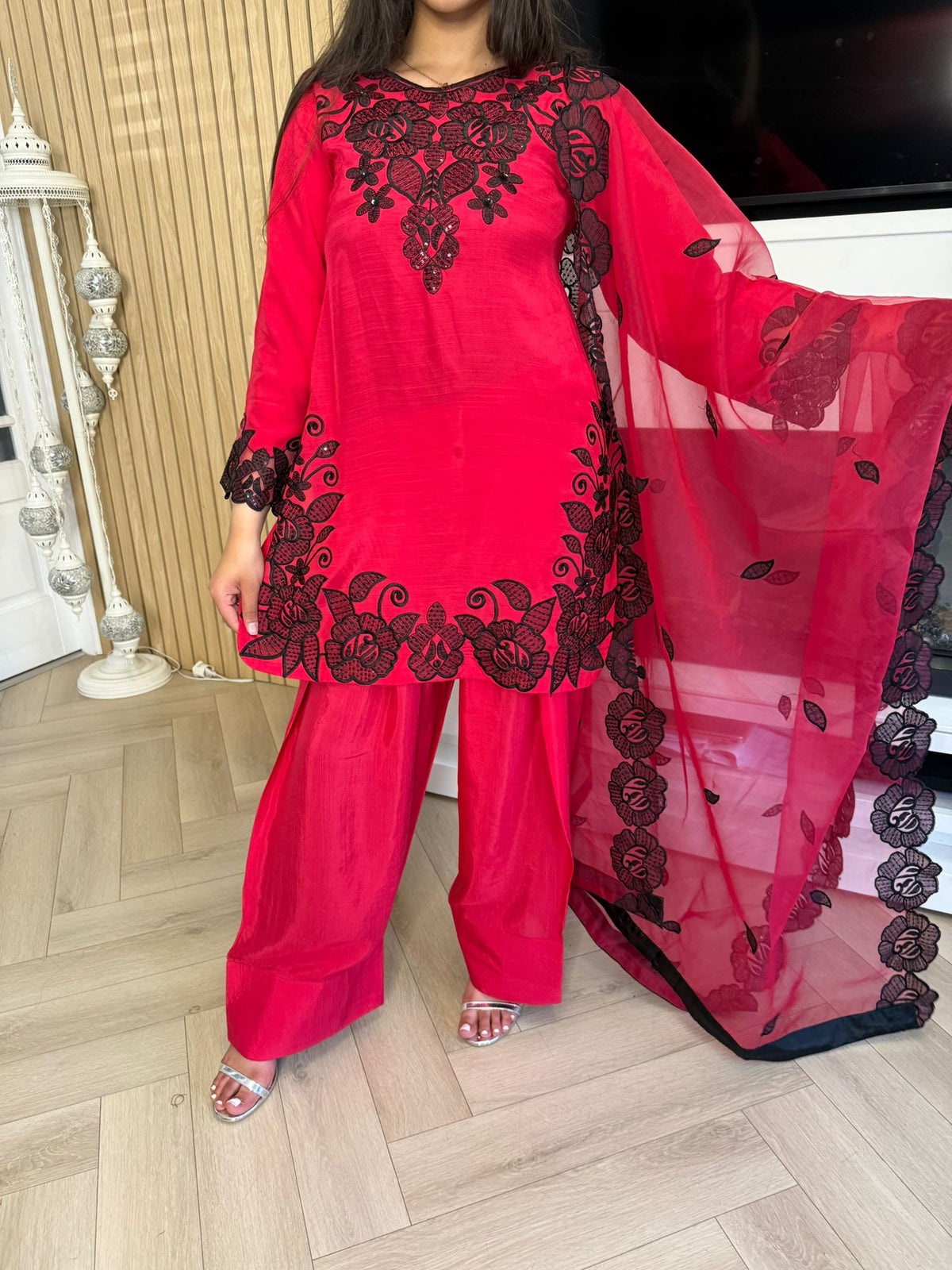 Zimal Farshi Silk Suits by Raniya.H