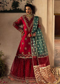 Rukhsar 3pc Designer Gharara suit in organza material U3-G1