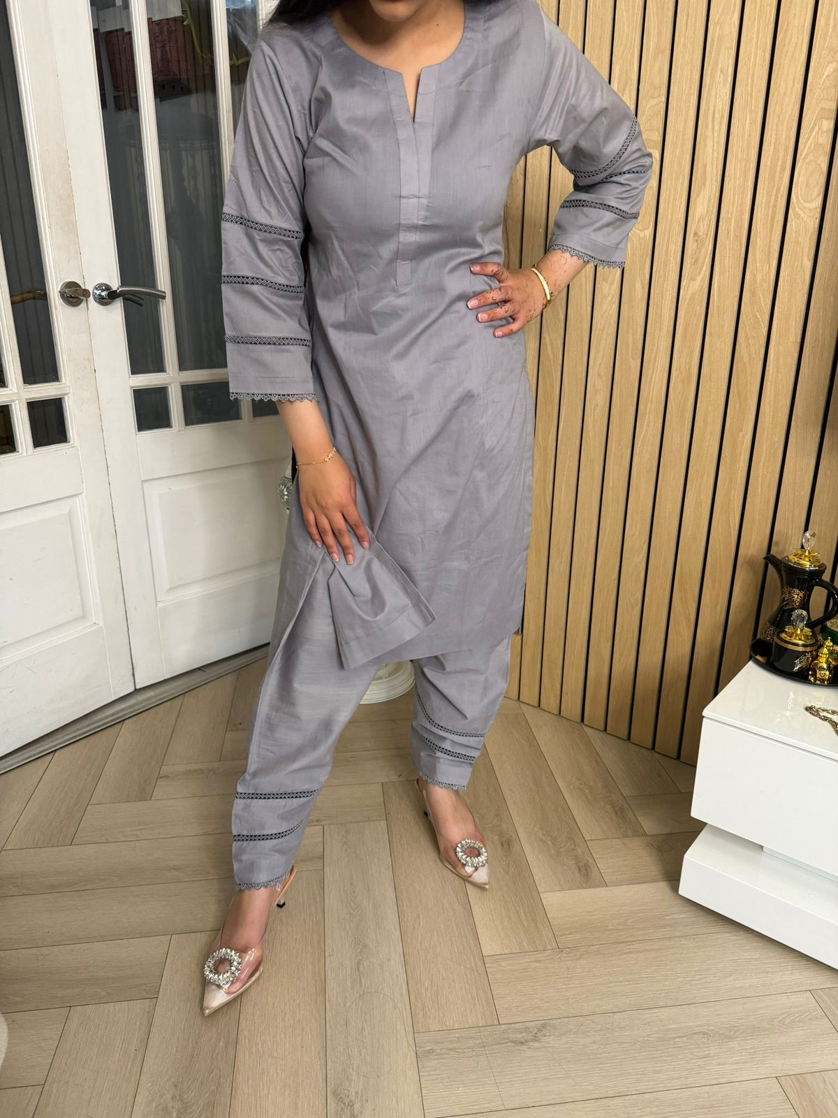 Yamha 2pc Cotton Co-ord With Shalwar U3-E2
