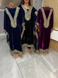 Gotta Velvet 2pc Kaftaan with Matching Trouser