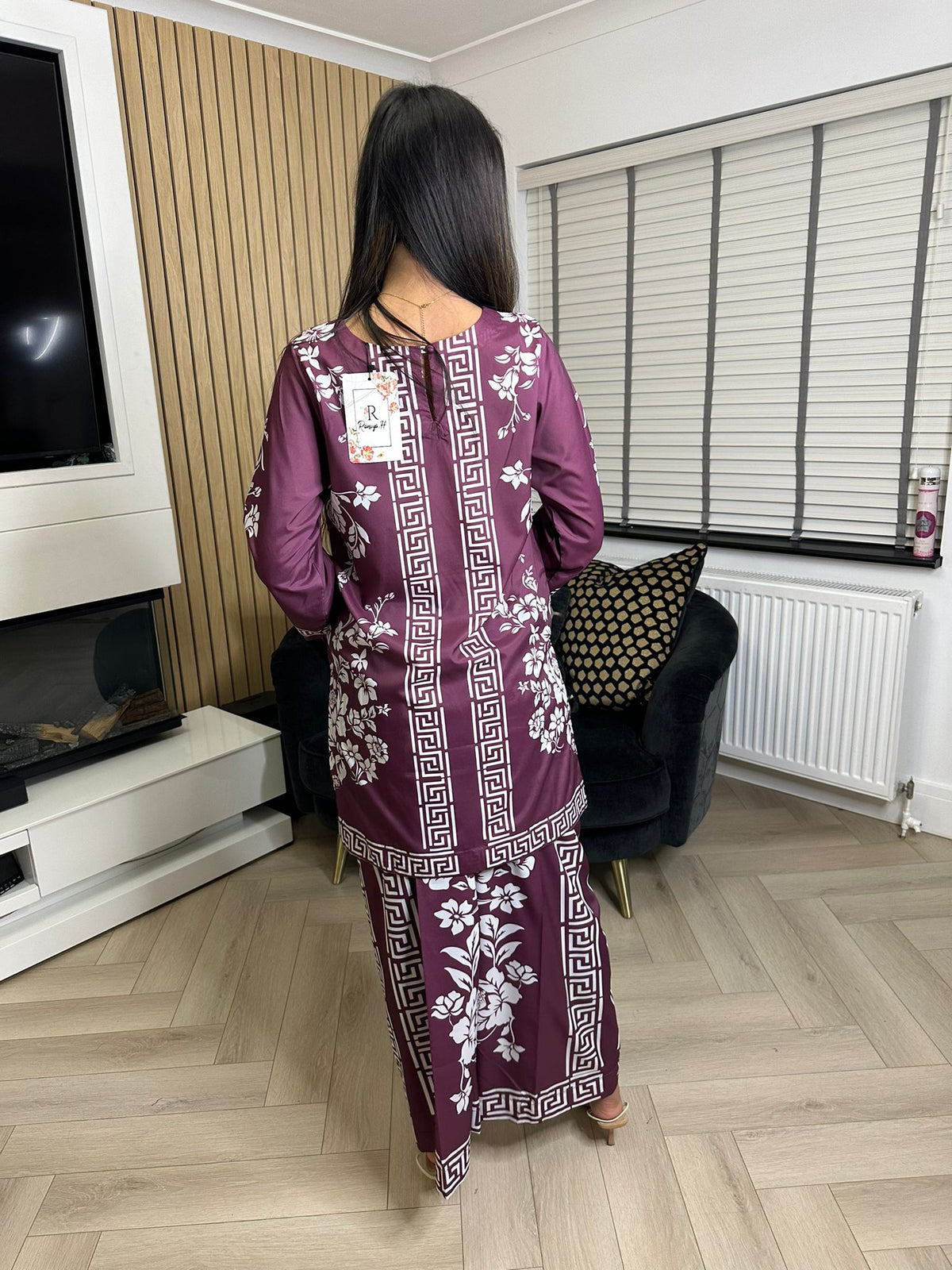 Designer By Raniya Chloé 2pc Silk Co-Ord