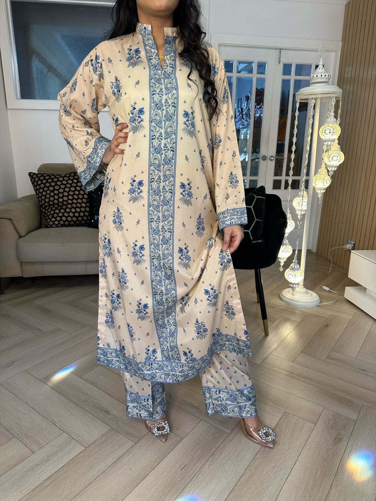 Designer By Ally’s Silk 2pc Co-Ord D1-C