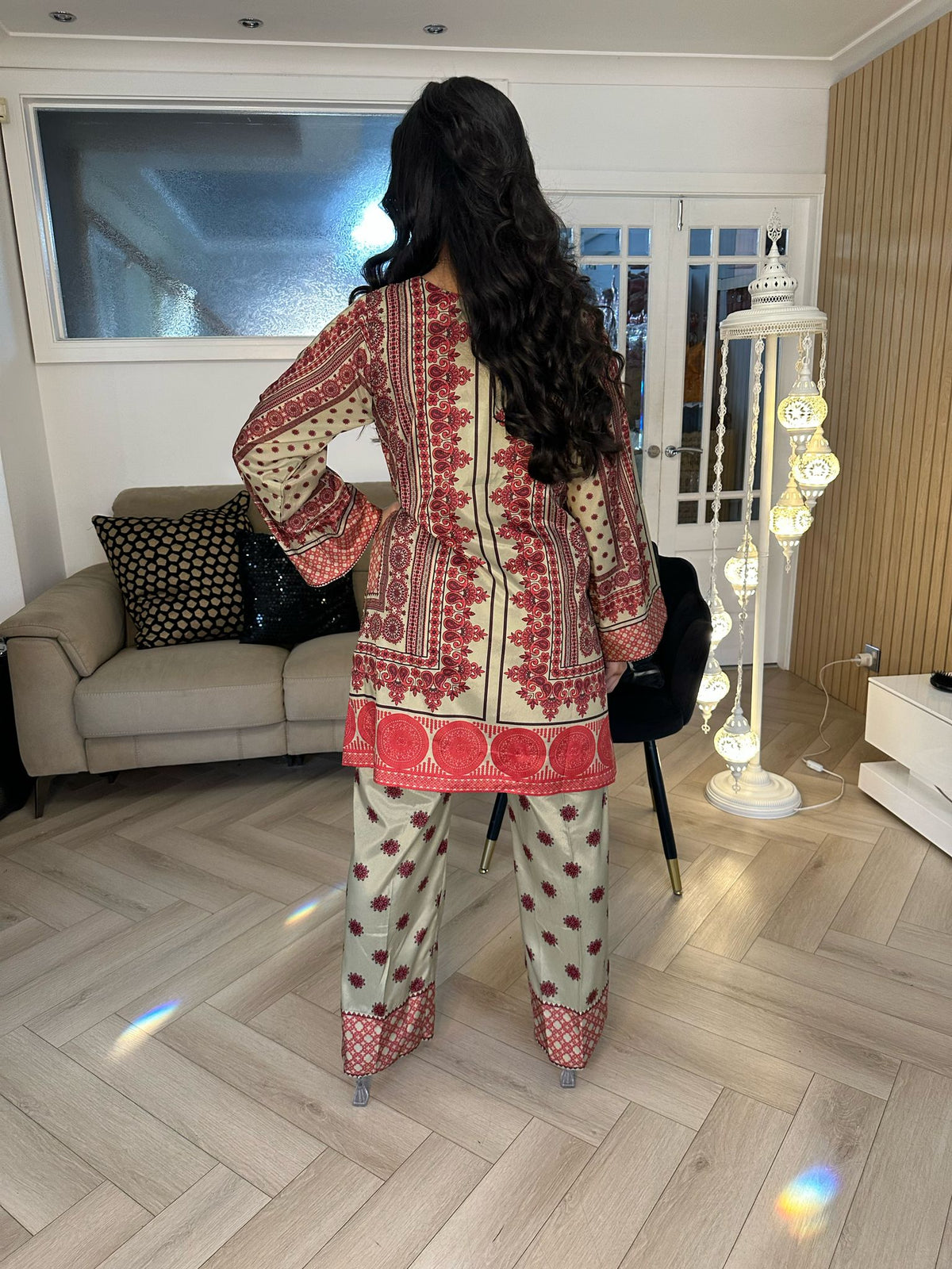 Designer By Ally’s Silk 2pc Co-Ord D1-C
