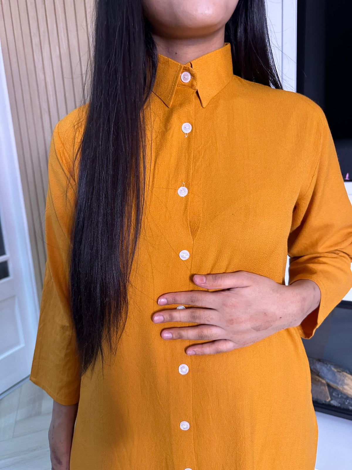 Mehak Co-ord - Mustard