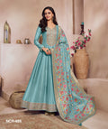 Madina 2pc Indian Silk Dress with Banarsi dupata 53” length
