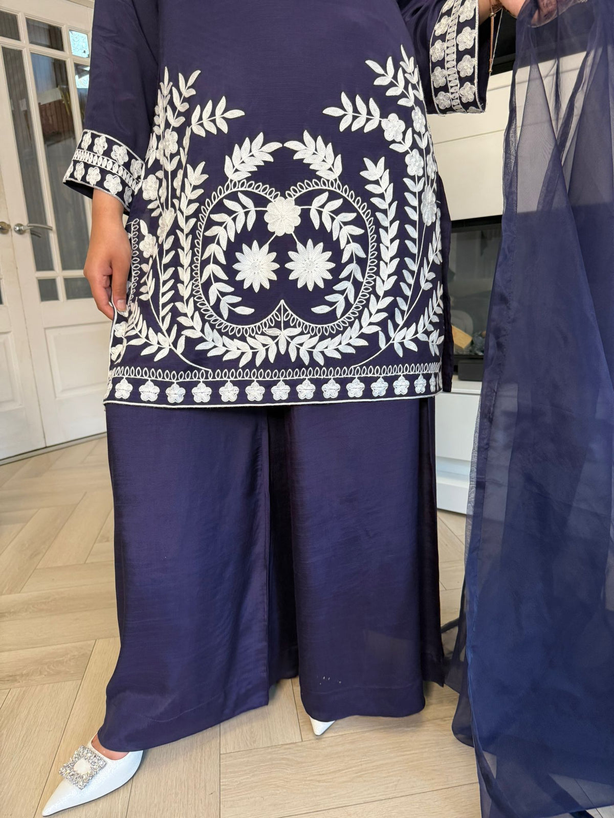 Zimal Farshi Silk Suits by Raniya.H