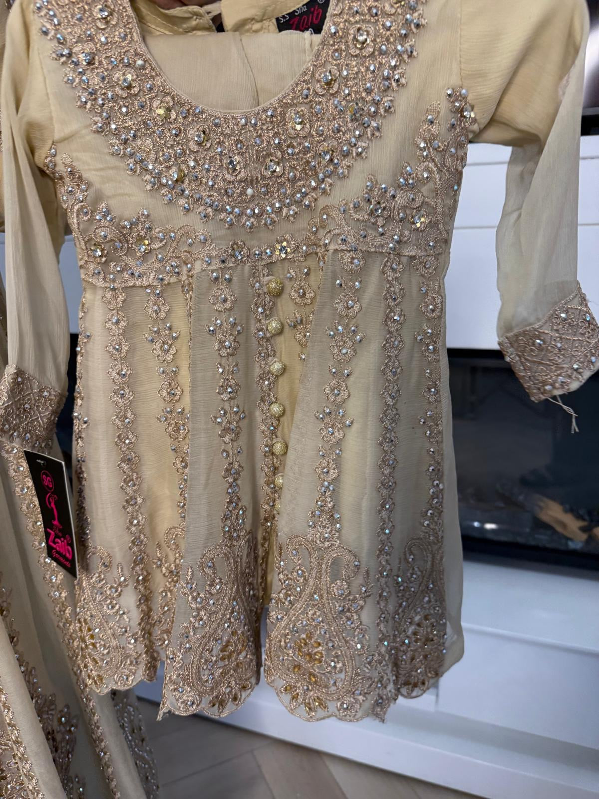 Felisha 3pc Mother & Daughter Frock
