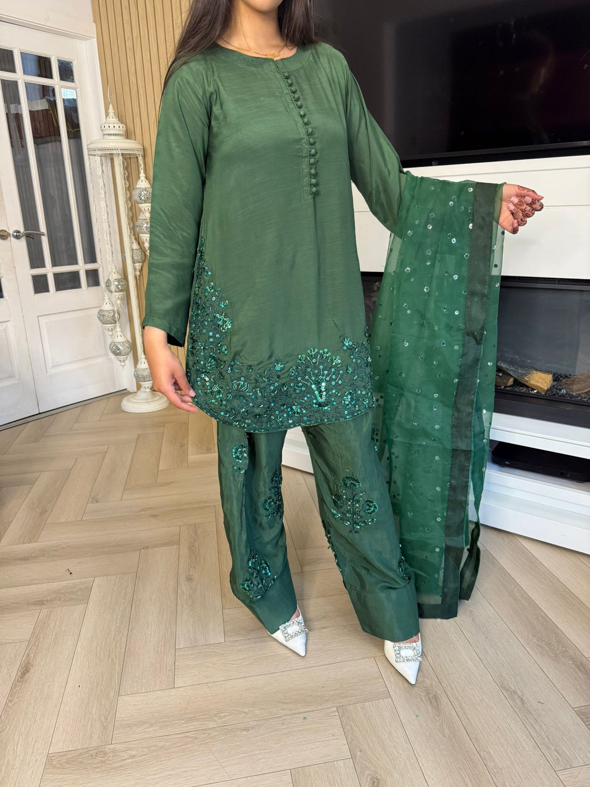 Zimal Farshi Silk Suits by Raniya.H