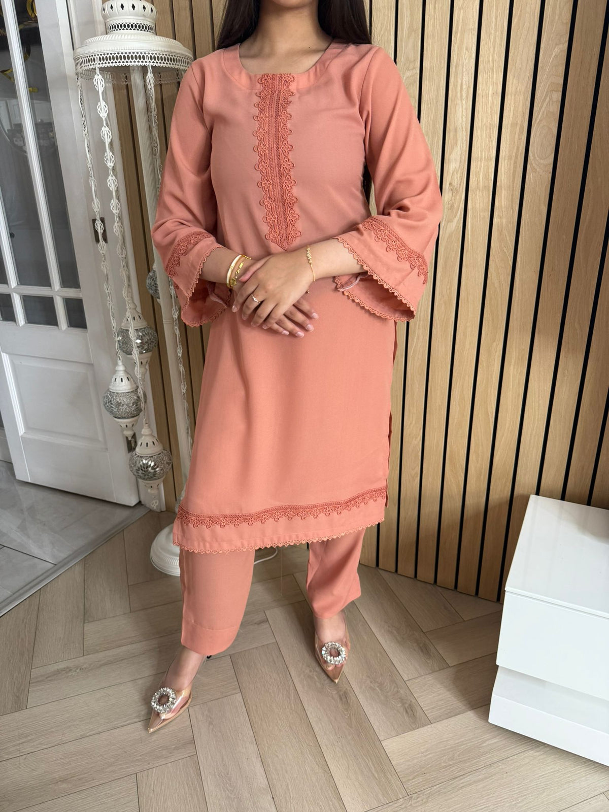 Rumi 2pc Georgette Lace Co-Ord