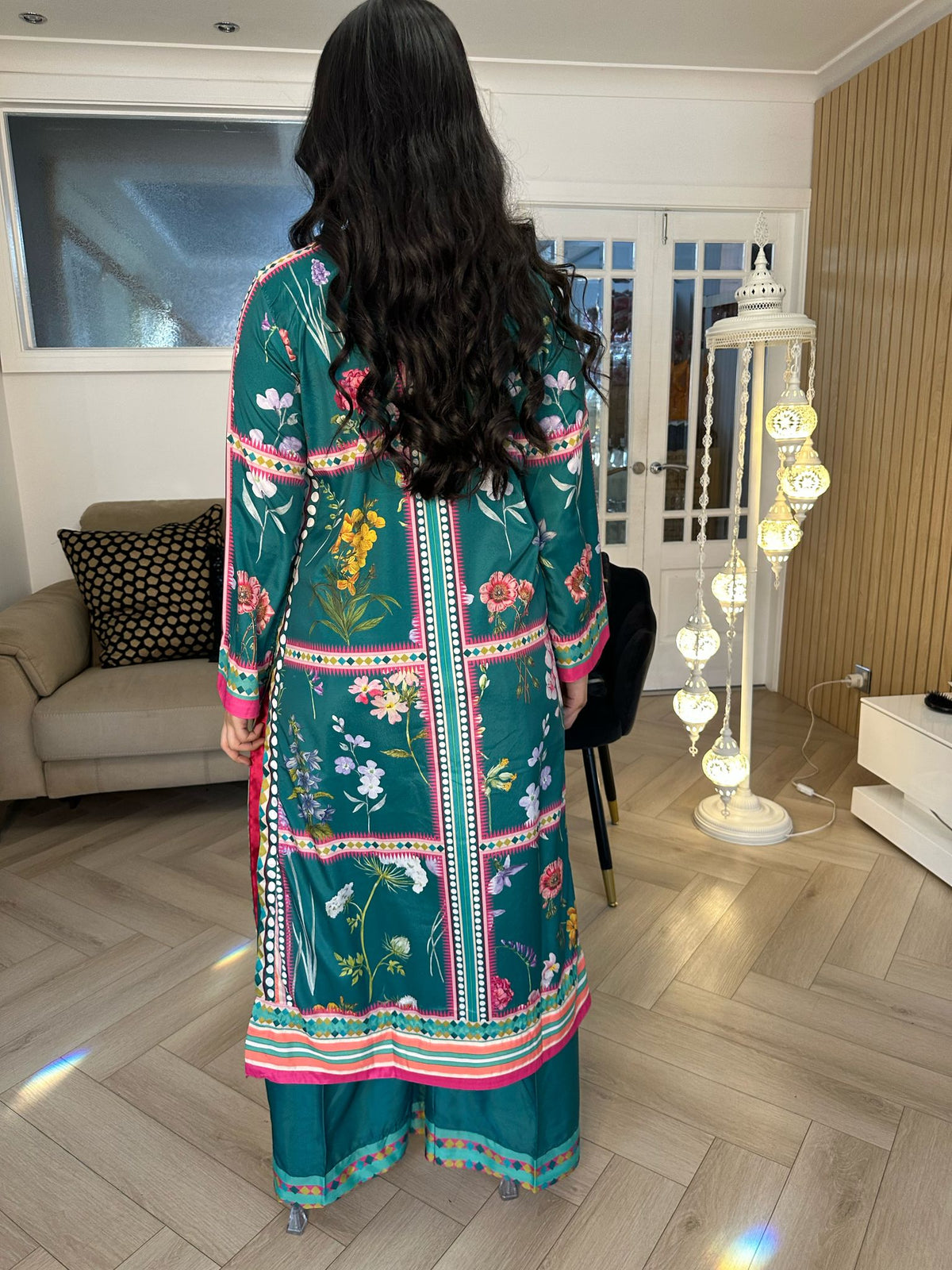 Designer By Ally’s Silk 2pc Co-Ord D1-C