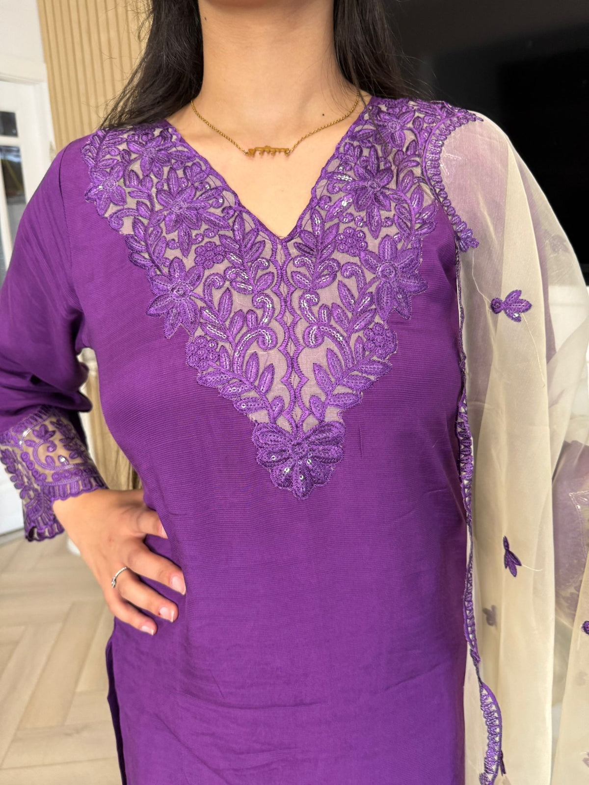 Zimal Farshi Silk Suits by Raniya.H